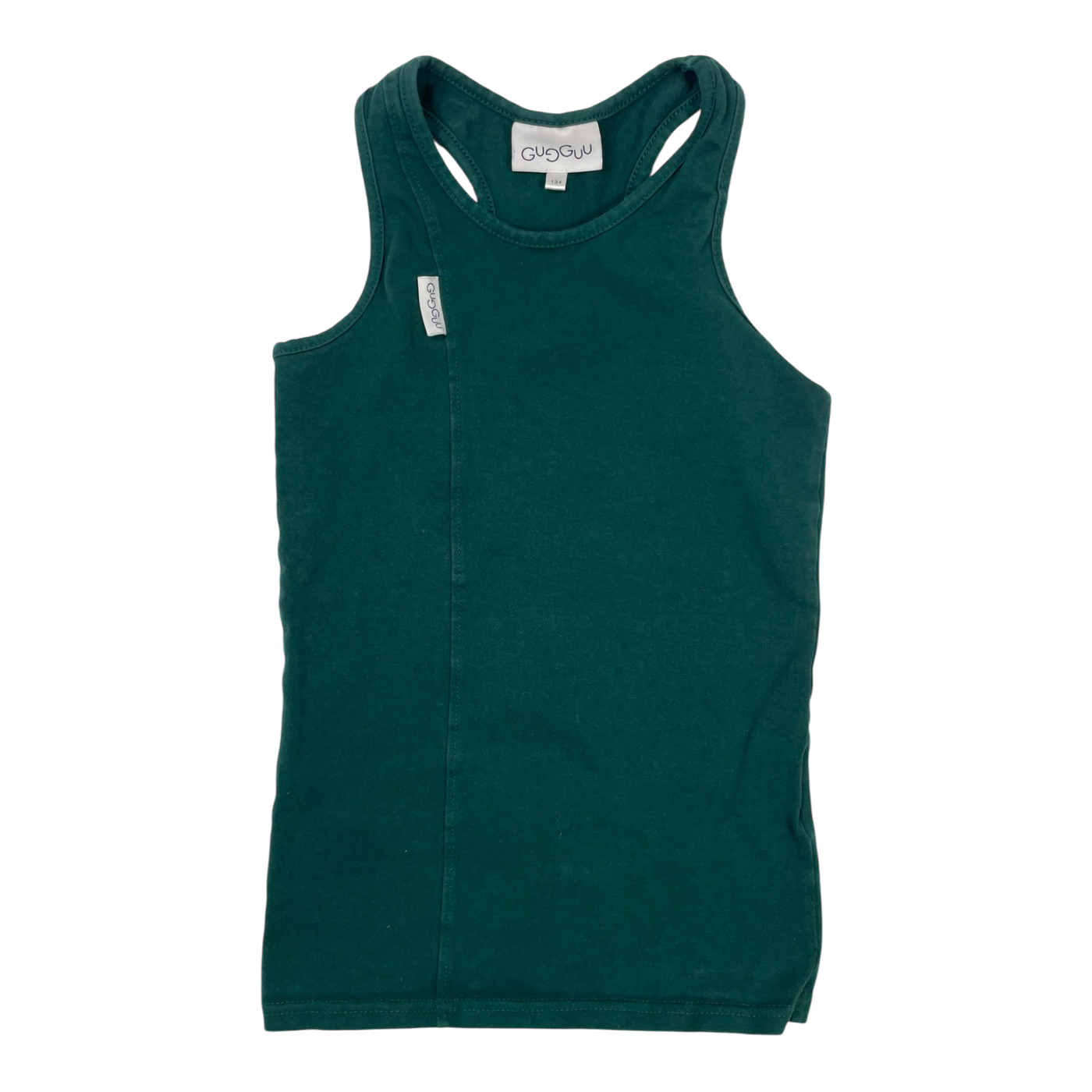 Gugguu tank top, green | 134cm