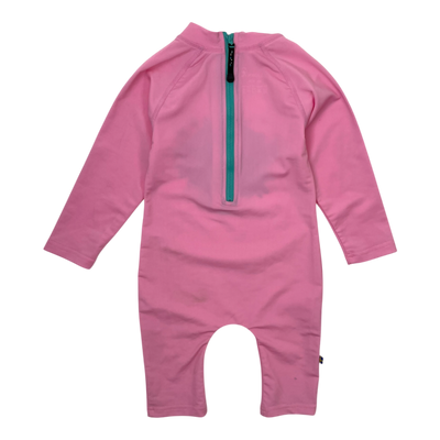 Isbjörn dolphine UV sunsuit, pink | 98/104cm