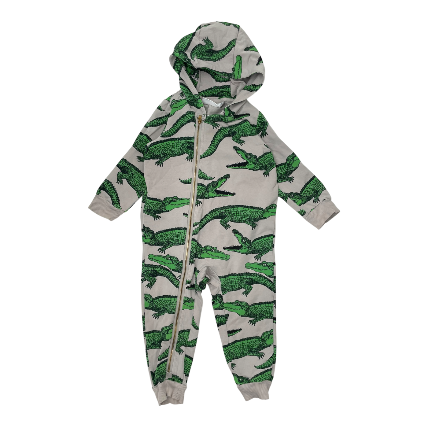 Mini Rodini sweat jumpsuit, crocodile | 80/86cm