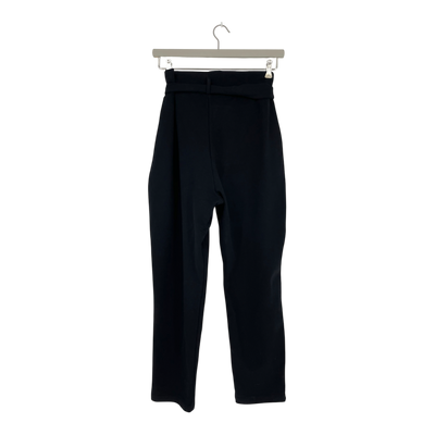 Riva Clothing mukava belted sweatpants, black | woman L
