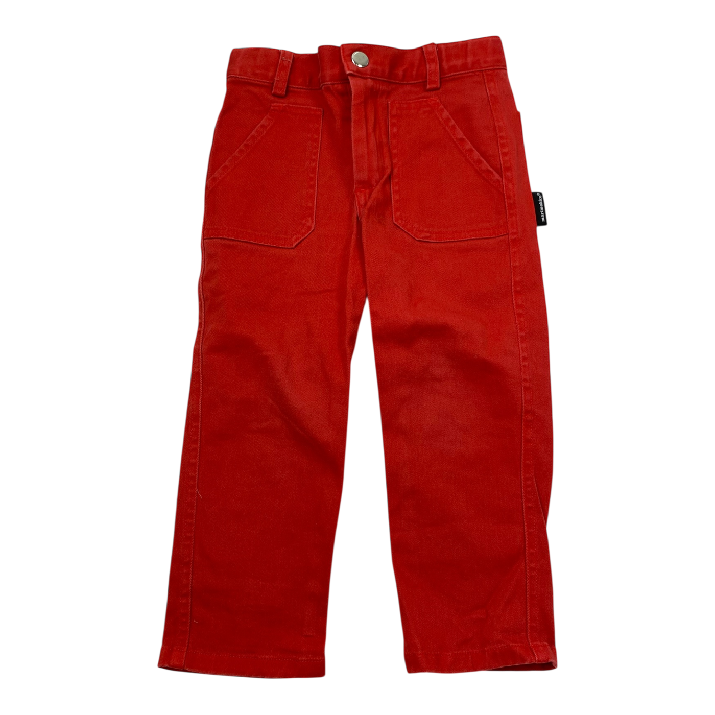 Marimekko jeans, red | 92cm