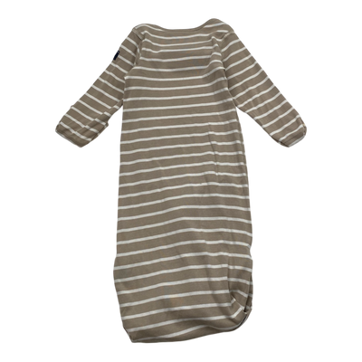 Polarn O. Pyret sleep suit, stripes | baby onesize