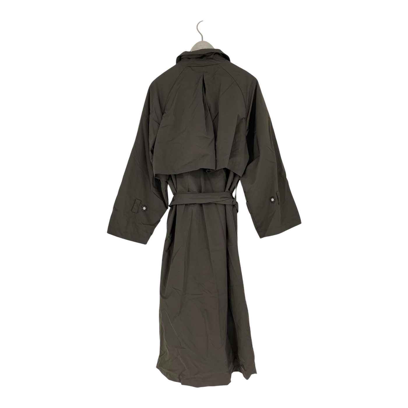 Embassy of Bricks and Logs kalvi trench coat, coffee | woman M