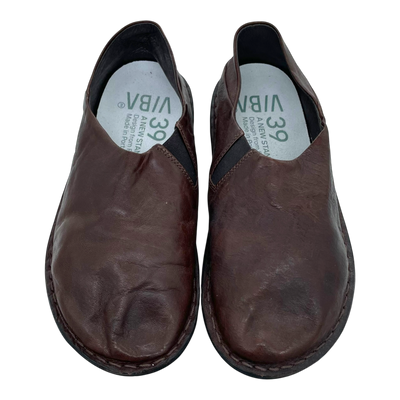 VIBAe Zuma leather shoes, cocoa brown | 39