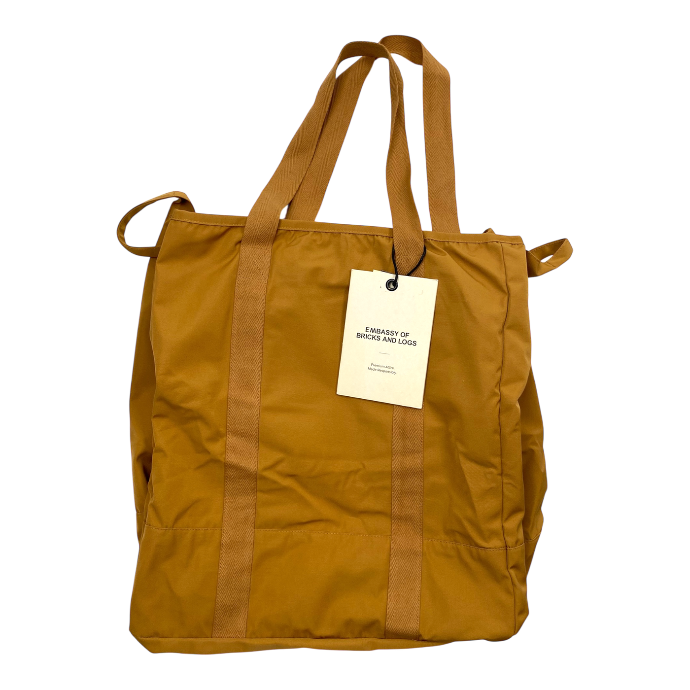 Embassy of Bricks and Logs turin bag, caramel brown | onesize