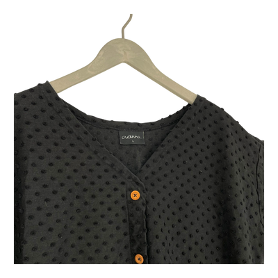 Aarre Celene Button Top, schwarz | Frau l