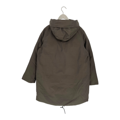 Embassy of Bricks and Logs riga parka jacket, dark green | unisex S