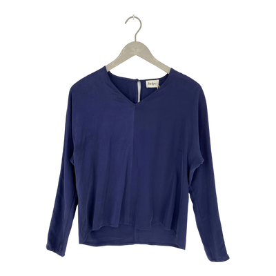 Studio Heijne revolution silk shirt, blue | woman S