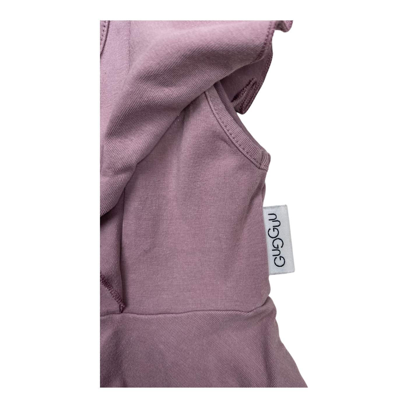 Gugguu t-shirt frilla dress, purple | 80cm
