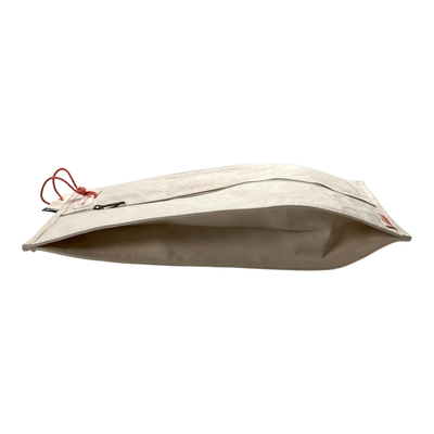 Holzrichter canvas shoe bag, cream