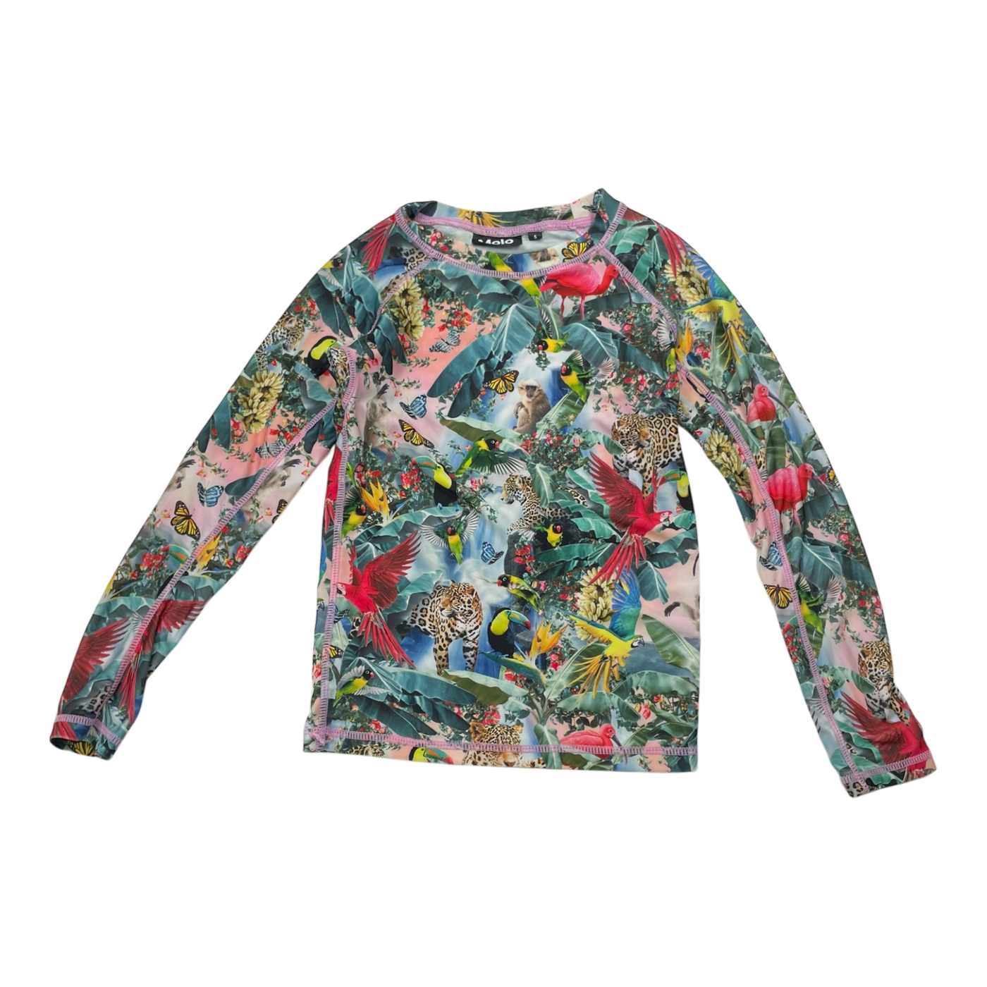 Molo UV swim shirt, animals | 110/116cm