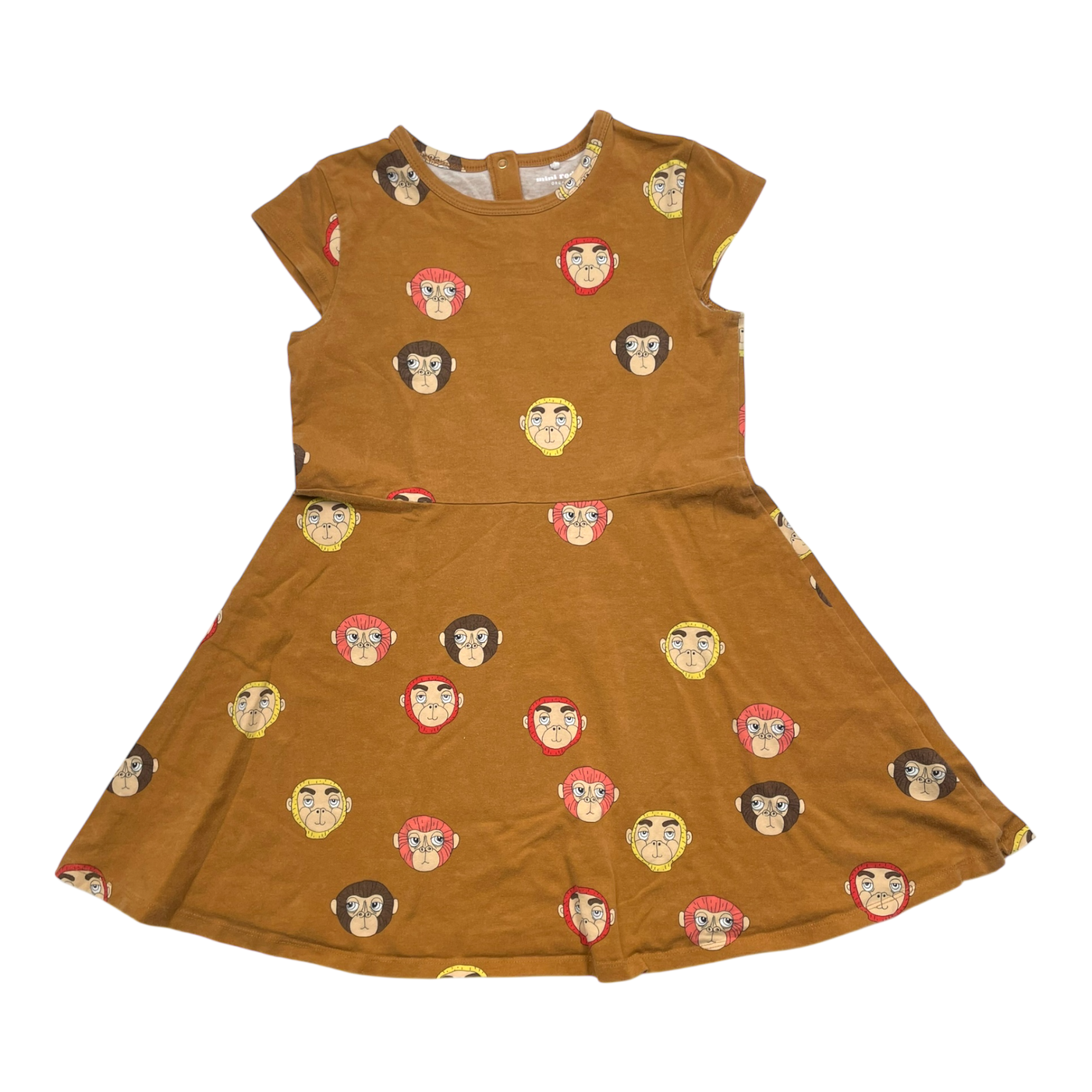 Mini Rodini dress, monkeys | 128/134cm