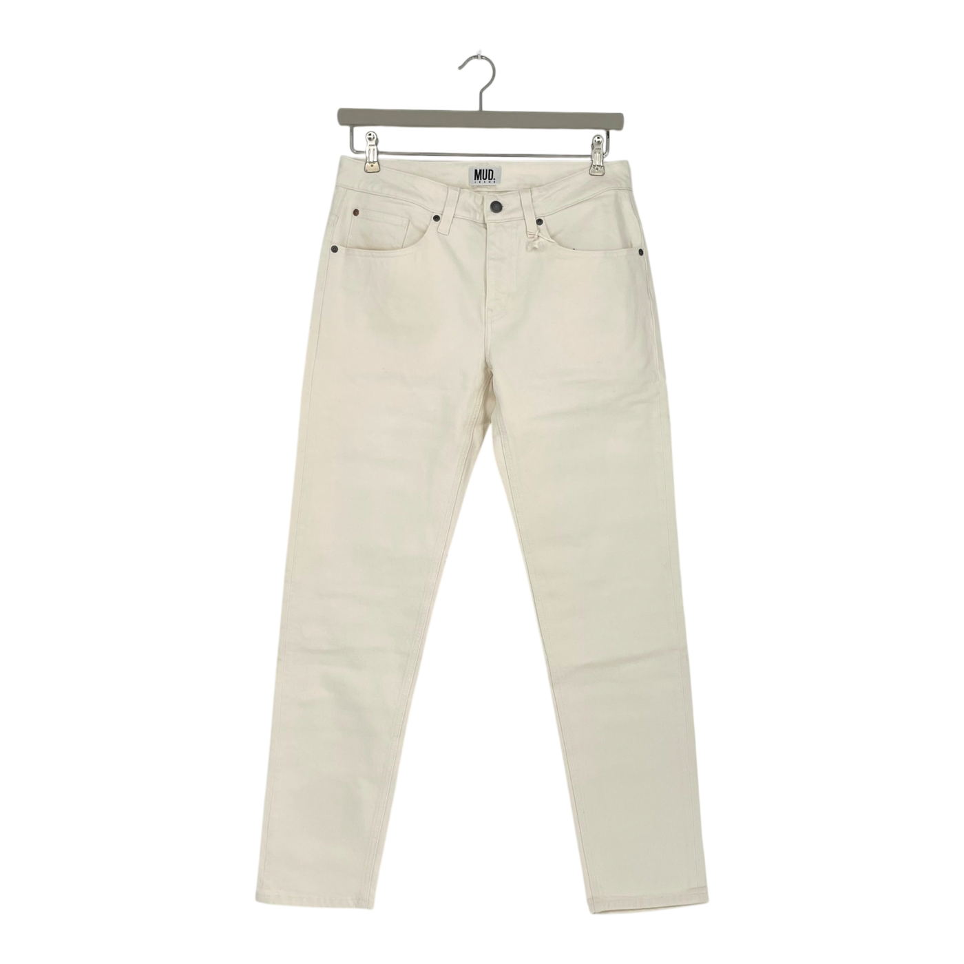 Mud Jeans dunn low jeans, white | man 31/32