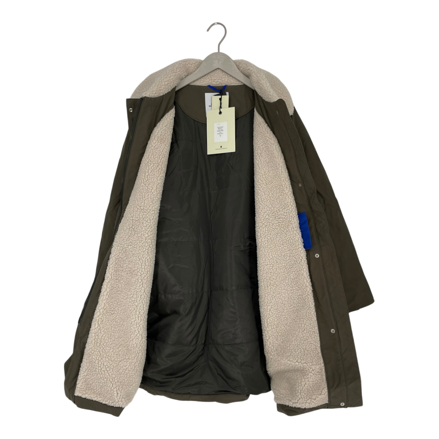 Embassy of Bricks and Logs jondal parka jacket, black olive | unisex S