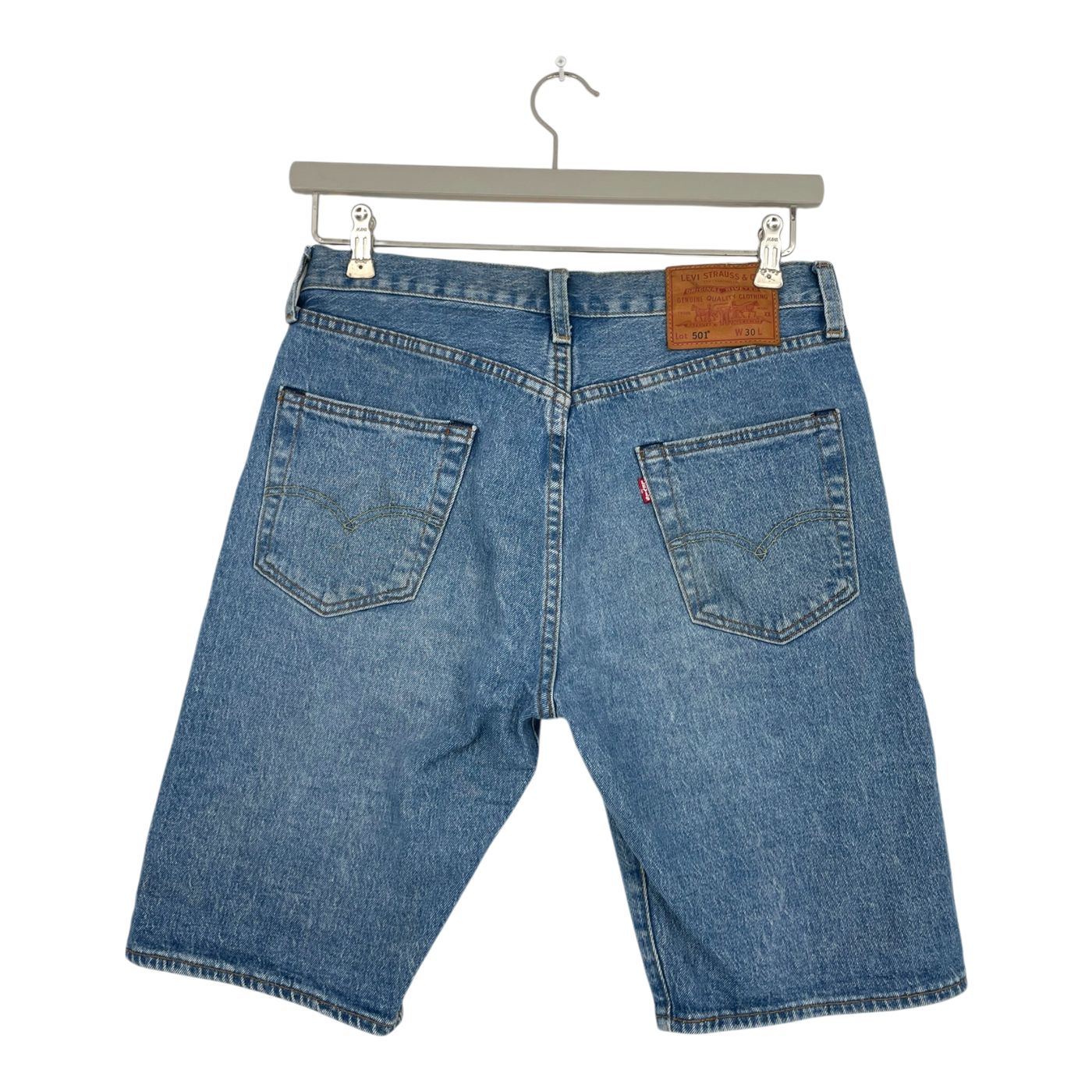 Levi's 501 shorts, light denim | W30