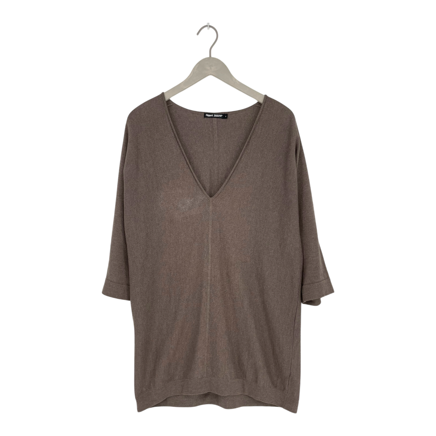 Filippa K merino tunic, brown | woman S