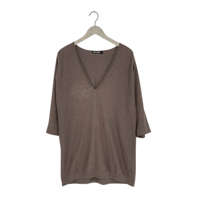 Filippa K merino tunic, brown | woman S