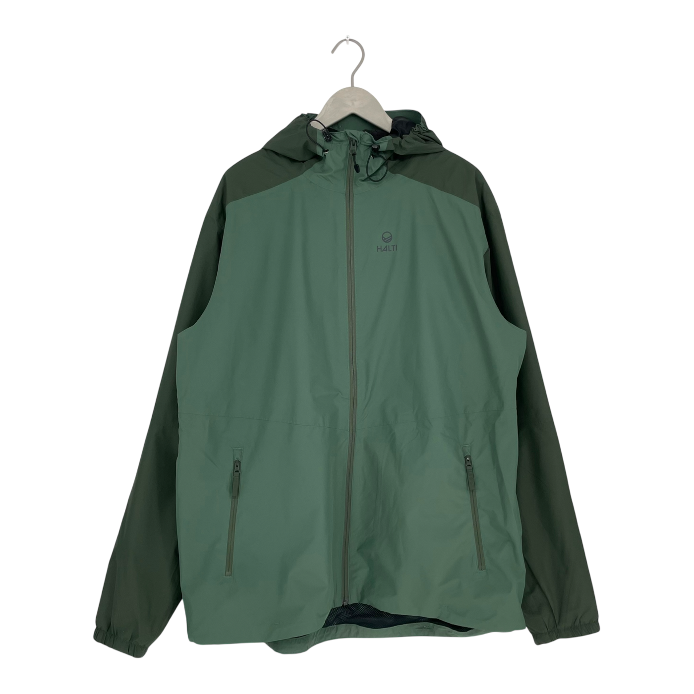 Halti river shell jacket, moss green | man 3XL