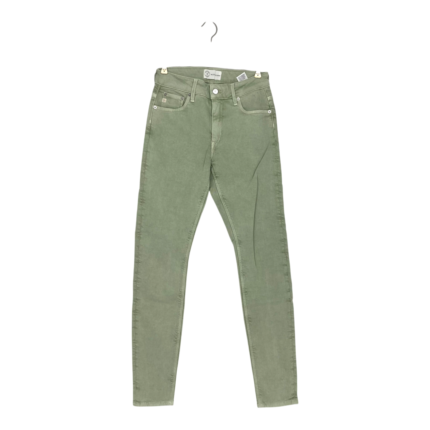 Mud Jeans slim skyler jeans, tea green | woman 27/32