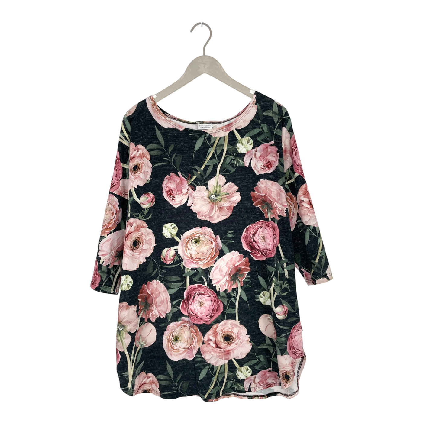 Versonpuoti tricot shirt, roses | woman XXL
