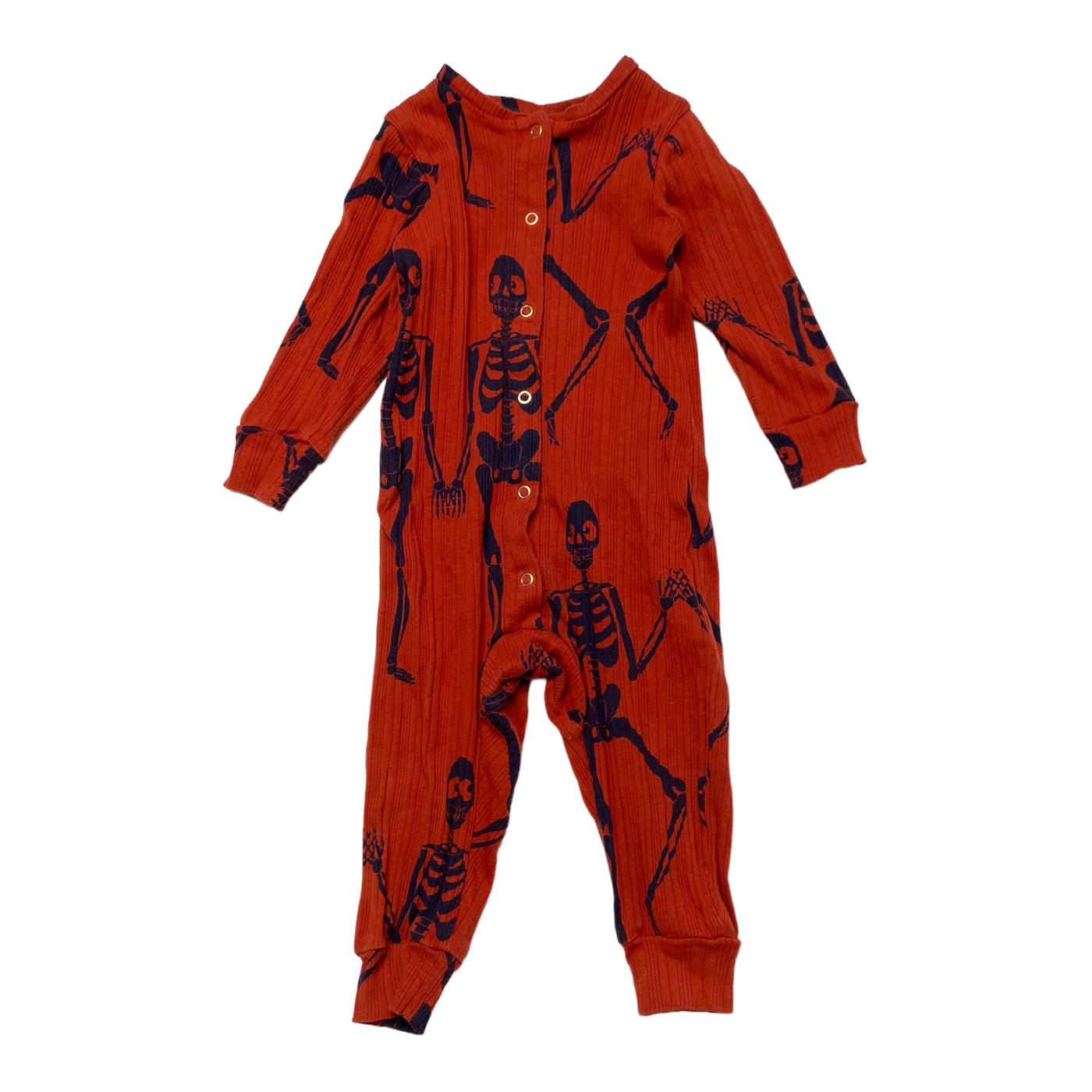 Mini Rodini jumpsuit, sceleton | 68/74cm