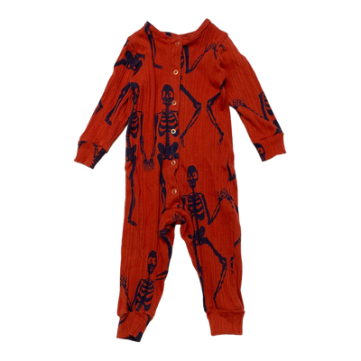 Mini Rodini jumpsuit, sceleton | 68/74cm