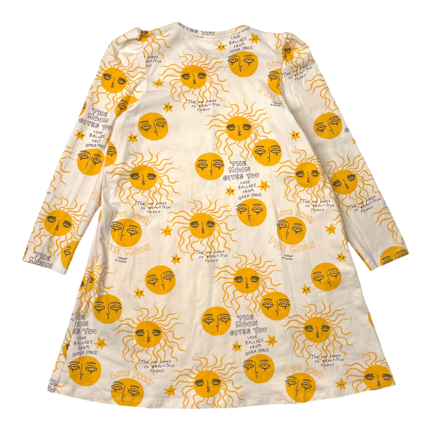 Mini Rodini dress, sun & moon | 128/134cm