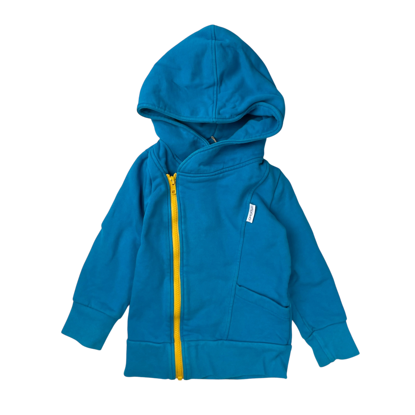 Gugguu zipper hoodie, blue | 104cm