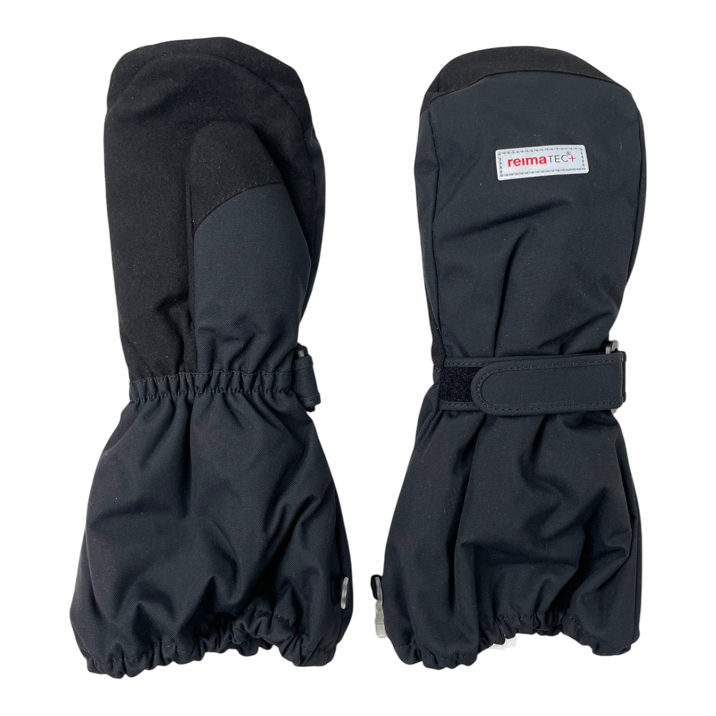 Reima winter mittens, black | 8-10y