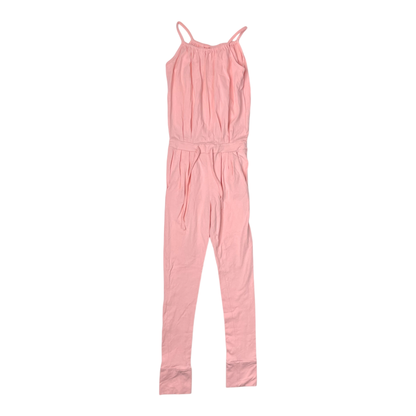 Gugguu spagetti tricot jumpsuit, pink | 128cm