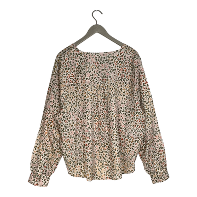 Kaiko woven blouse, leopard | woman XL