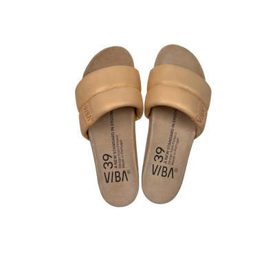 VIBAe Porto leather sandals, desert nude | 39