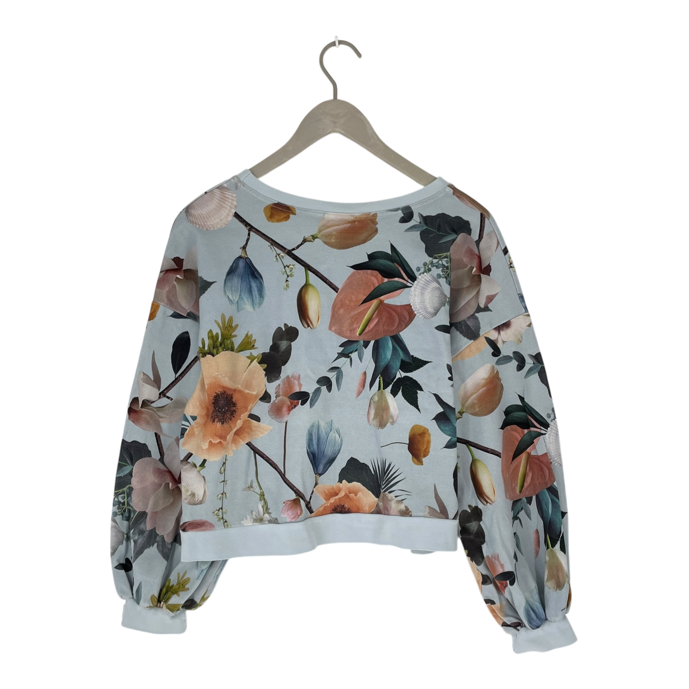 Uhana cropped sweatshirt, flower | woman L