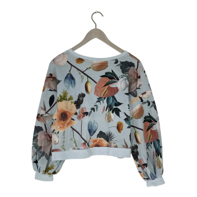 Uhana cropped sweatshirt, flower | woman L