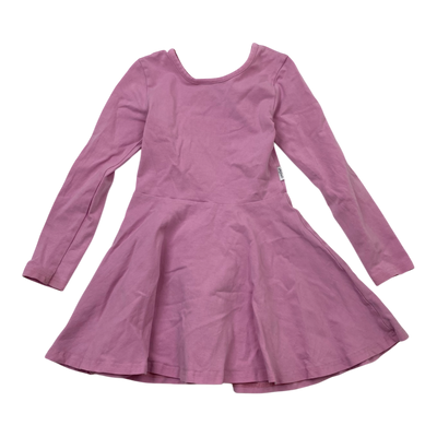 Gugguu frilla dress, pink | 98cm