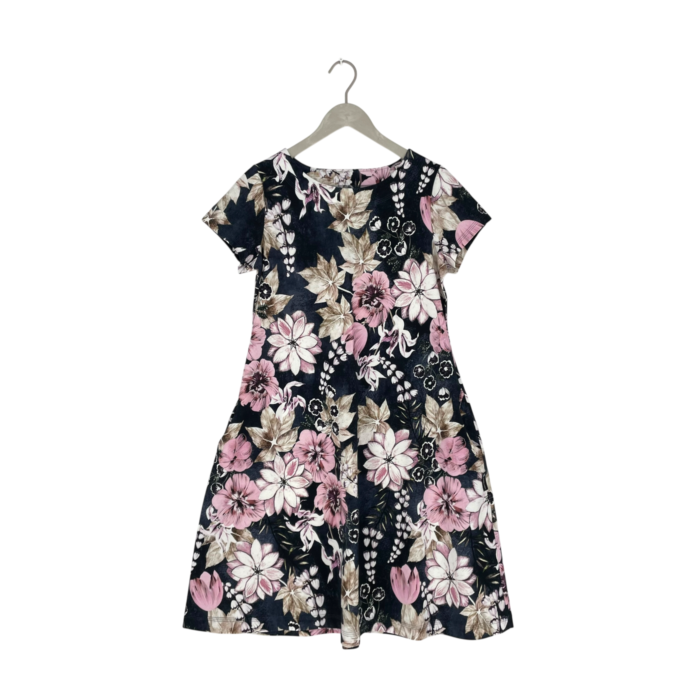 Ommellinen tricot dress, tulppaanien tanssi | woman S