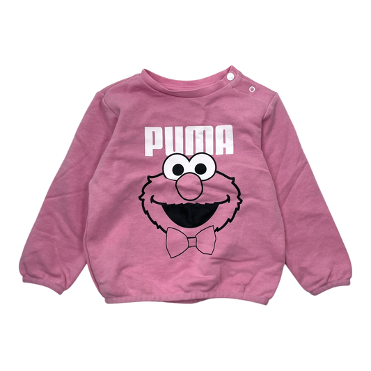 Puma sweatshirt, pink face | 80cm