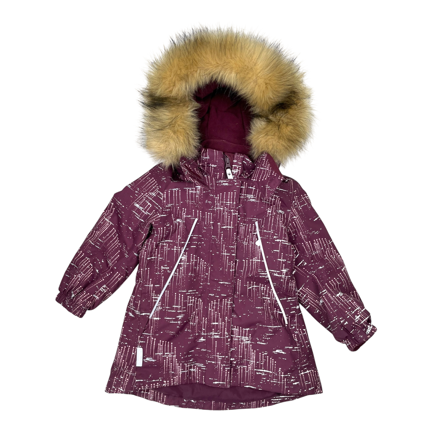 Reima silda winter jacket, purple | 92cm