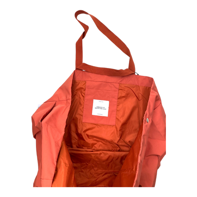 Embassy of Bricks and Logs dondo bag, burnt red