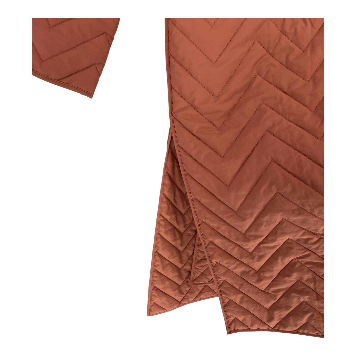 Embassy of Bricks and Logs dafni quilted coat, ocre | woman S