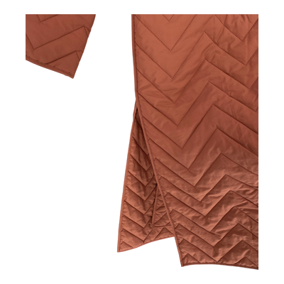 Embassy of Bricks and Logs dafni quilted coat, ocre | woman S