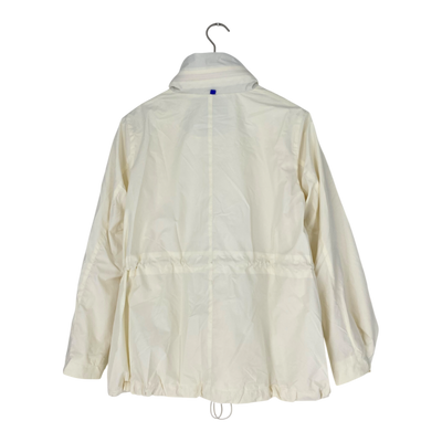 Embassy of Bricks and Logs reykjavik rain jacket, cream white | woman S