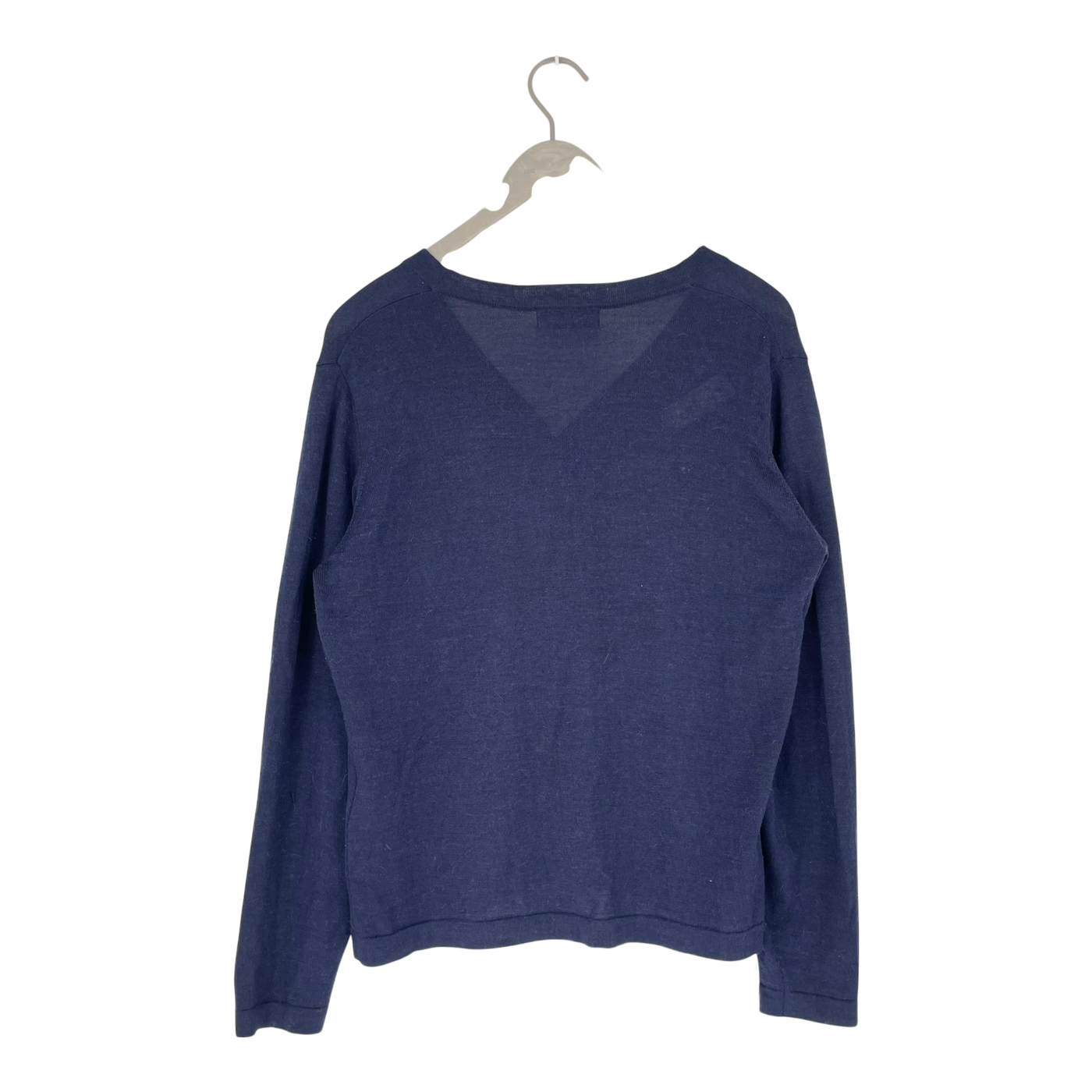 Alpa silent alpaca wool cardigan, midnight blue | woman L