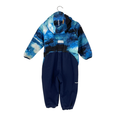 Reima mjosa softshell overall, blue | 86cm
