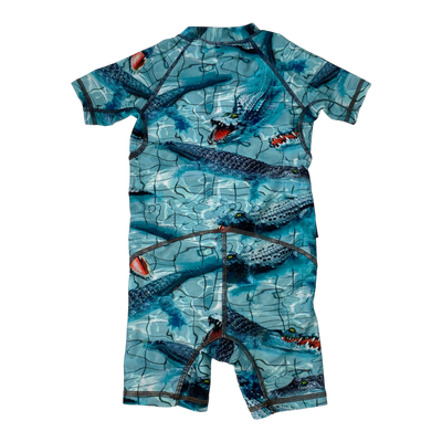 Molo UV swimsuit, turquoise | 74/80cm