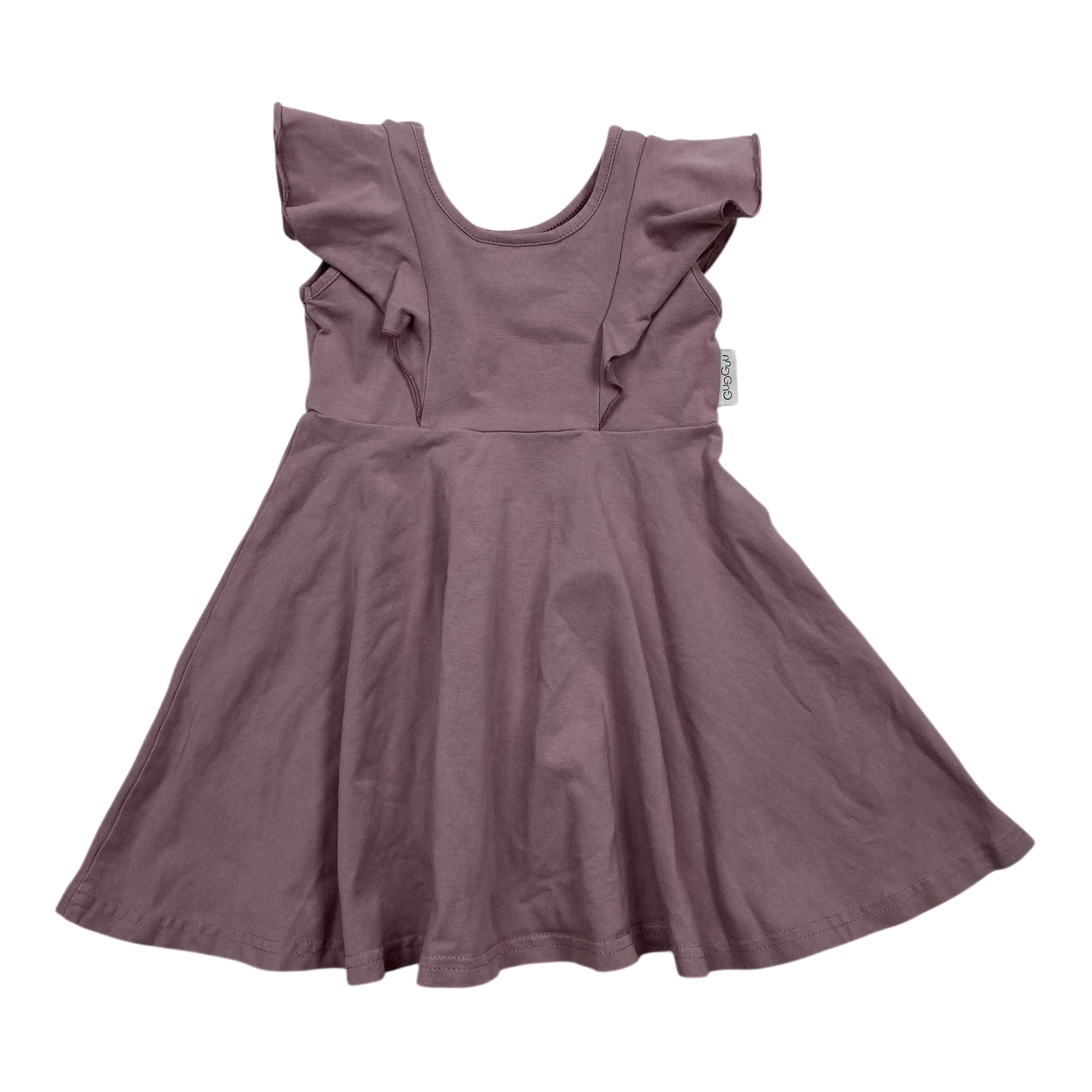 Gugguu t-shirt frilla dress, purple | 80cm