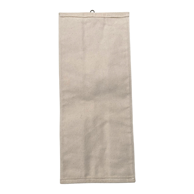 Holzrichter canvas shoe bag, cream