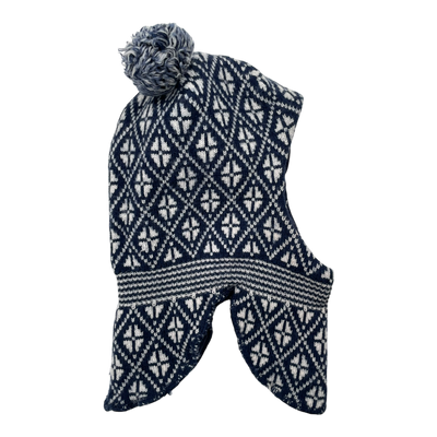 Reima kuuraan wool balaclava, dark blue/white | 6-7y