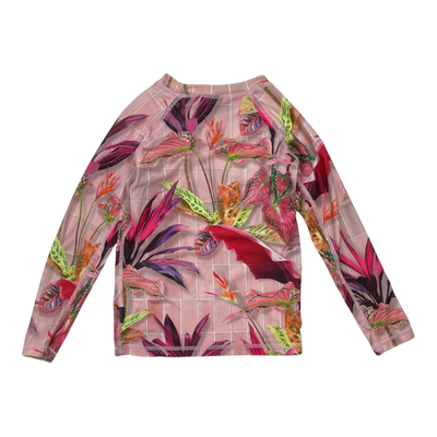 Molo UV swim shirt, flowers | 98/104cm