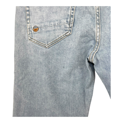 Mud Jeans Bryce mid straight jeans, light stone | man 32/32